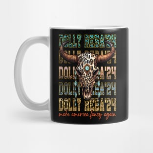 Fancy America: Stylish Tee Dolly Reba'24 Make America Fancy Again Mug